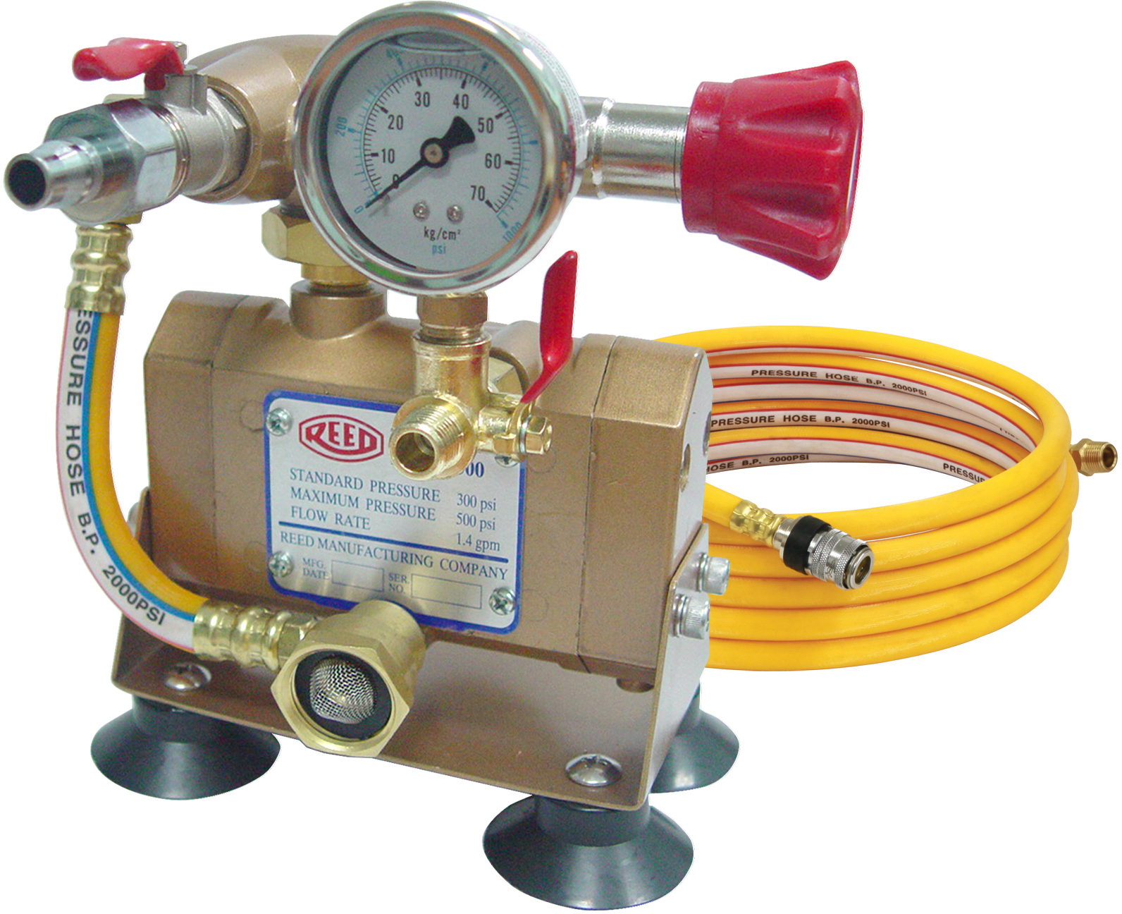REED 08177 DPHT500 Drill-Powered Hydrostatic Test Pump