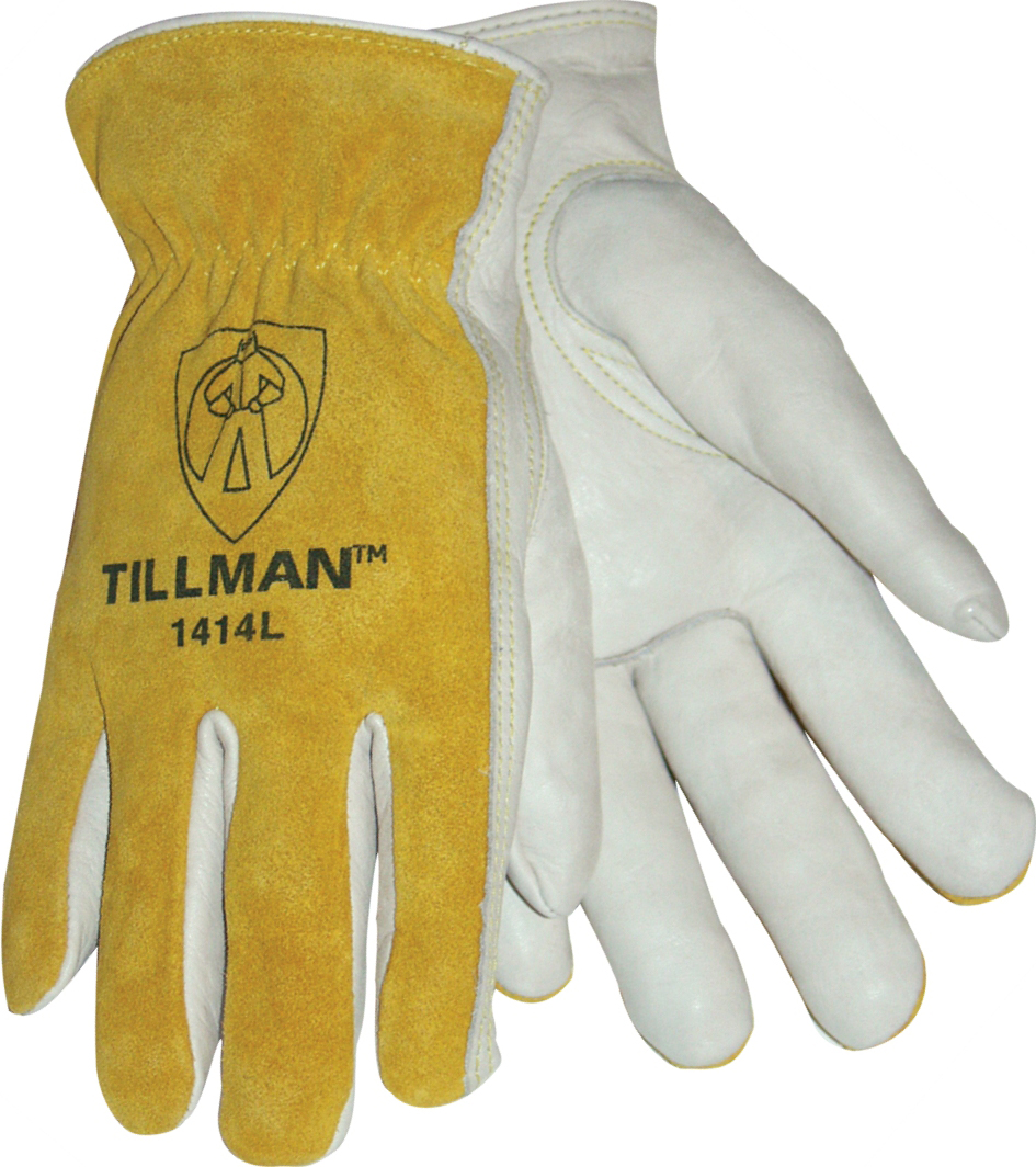 Tillman 1414L Top Grain Drivers Gloves - L, Cowhide